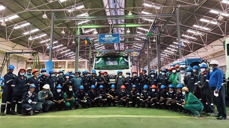 The First Truck Assembly Plant in Tanzania was Put Inot Operation Successfully