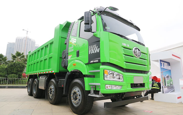 Faw J6p Dump Truck 8x4 for Sale in Tanzania
