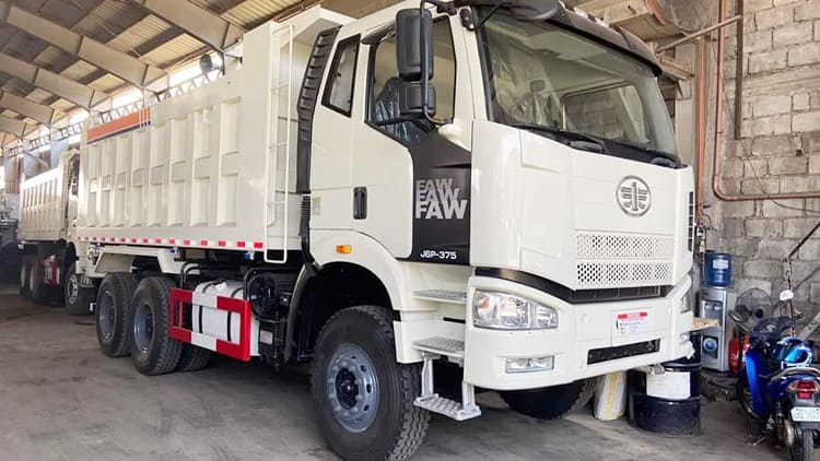 Faw J6P 375 6x4 Dump Truck for Sale in Philippines