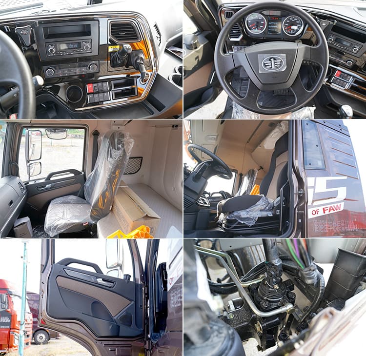 faw jh5 tractor interior