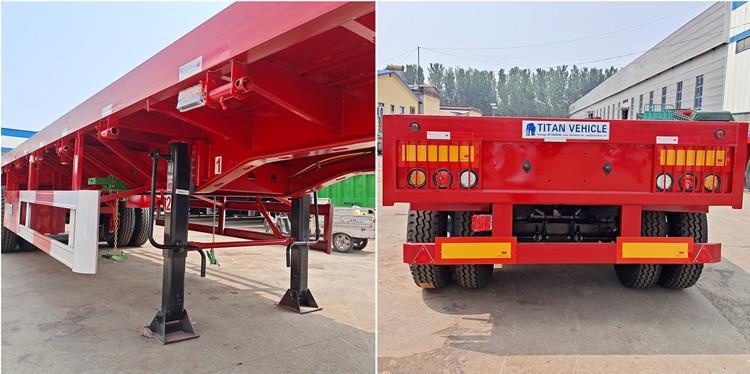 Price of 40 ft Tri Axle Flatbed Trailer for Sale in Nigeria