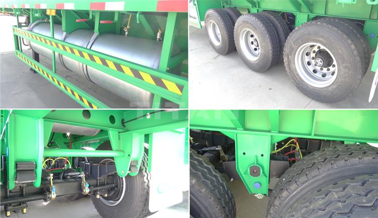 China 3 Axle 40 Feet Flatbed Trailer for Sale Manufacturers