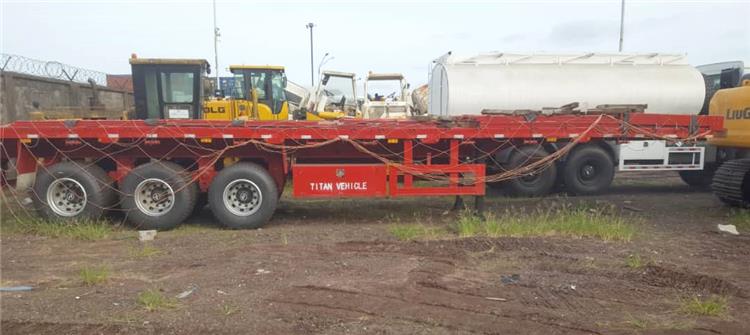 Price of 40 ft Tri Axle Flatbed Trailer for Sale in Nigeria