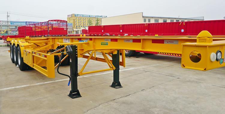Tri Axle 40 FT Shipping Container Chassis Trailer for Sale