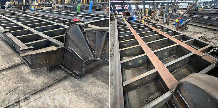 4 Axle Low Loader Trailer 100 Ton for Sale