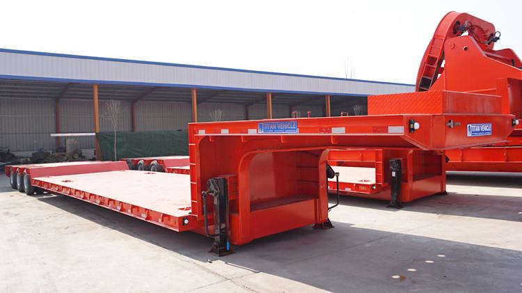 90 Ton Super Low Bed Excavator Trailer for Sale Near Me