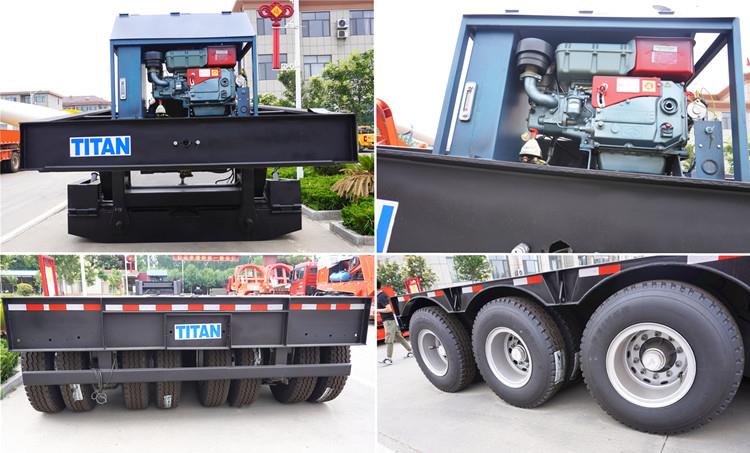 120 Ton Hydraulic Detachable Neck Lowboy Trailer for Sale