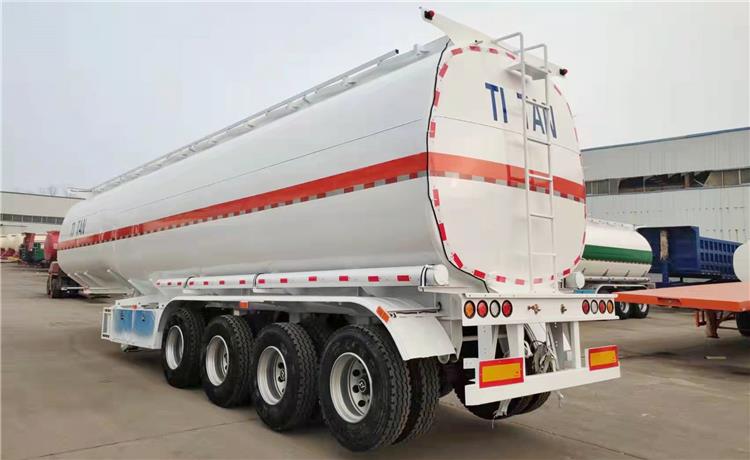 4 Axle 50000 Liters Plam Oil Tanker Trailer for Sale