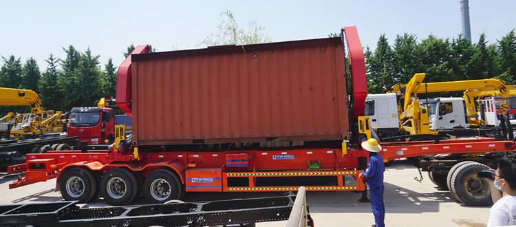 37 Ton 40Ft Container Sidelifter Trailer for Sale