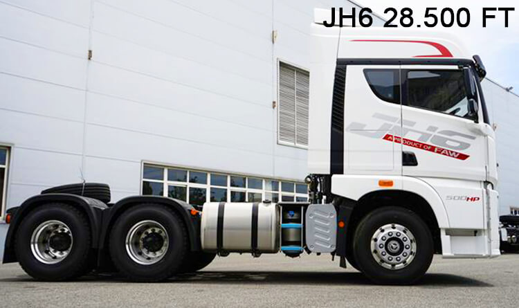 Faw Truck Jh6 28.500 Ft Tractor Truck for Sale in Tanzania