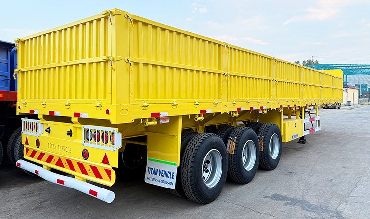 3 Axle Side Wall Trailer for Sale in DR Congo
