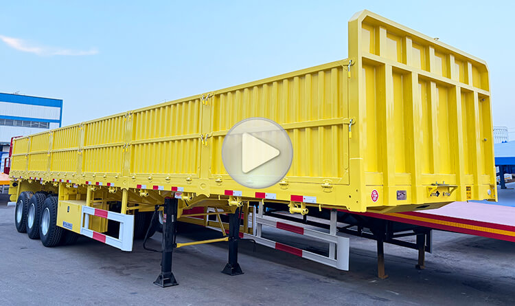 3 Axle Side Wall Trailer for Sale in DR Congo