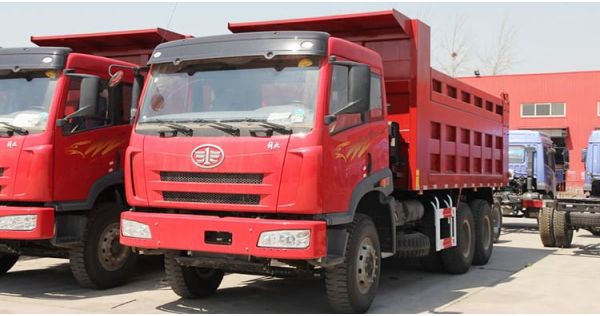 Faw J5p 6x4 Tipper Truck will be shipped tp Tanzania