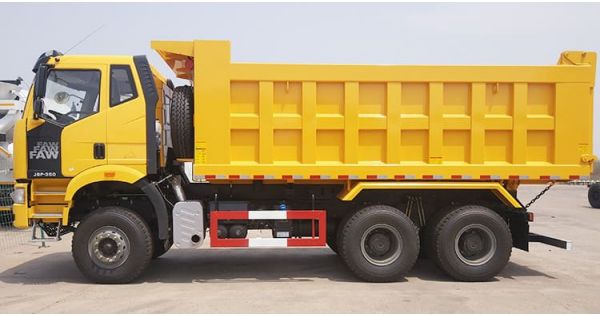Faw J6P 6x4 Tipper Truck will be shipped to Nigeria