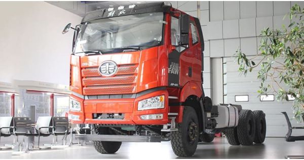 FAW J6P Dump Truck Chassis will be sent to Nigeria Lagos