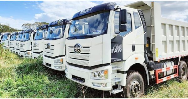 FAW J6P 390 Tipper Truck will be shipped to Uganda