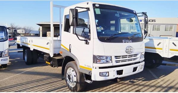 FAW Light Truck 6 Wheeler Dropside Truck will be shipped to Harare