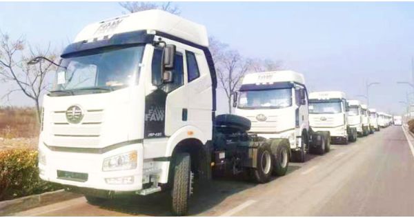 FAW 6x4 Tractor Truck will be shipped to Nigeria