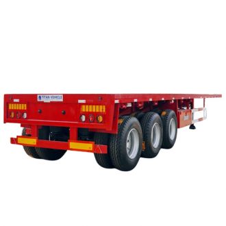 40 ft Tri Axle Flatbed Trailer