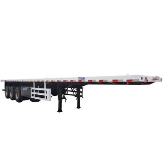 3 Axle Flatbed Semi Trailer