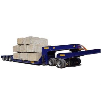 120 Ton Low Bed Trailer Truck