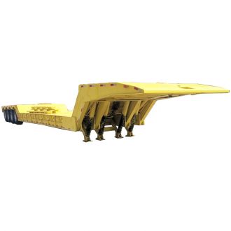 100 Ton Folding Gooseneck Trailer