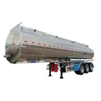 Aluminum Fuel Tanker Semi Trailer