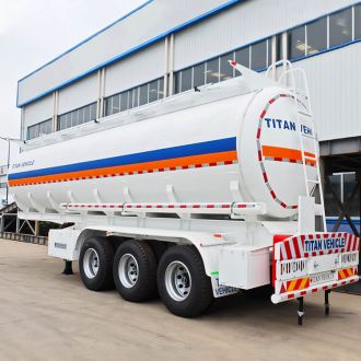3 Axle 42000 liters Fuel Tanker Trailer
